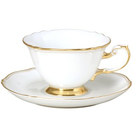 Okura Toen The Okura White Masterpiece Cup & Saucer 70c/1111