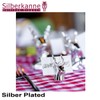 SILBERKANNE Holder for Place Cards Set of 6 Deer 4