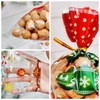 Hryxic 100 PCS Christmas Treat Bags,9 Styles Christmas Clear Cellophane