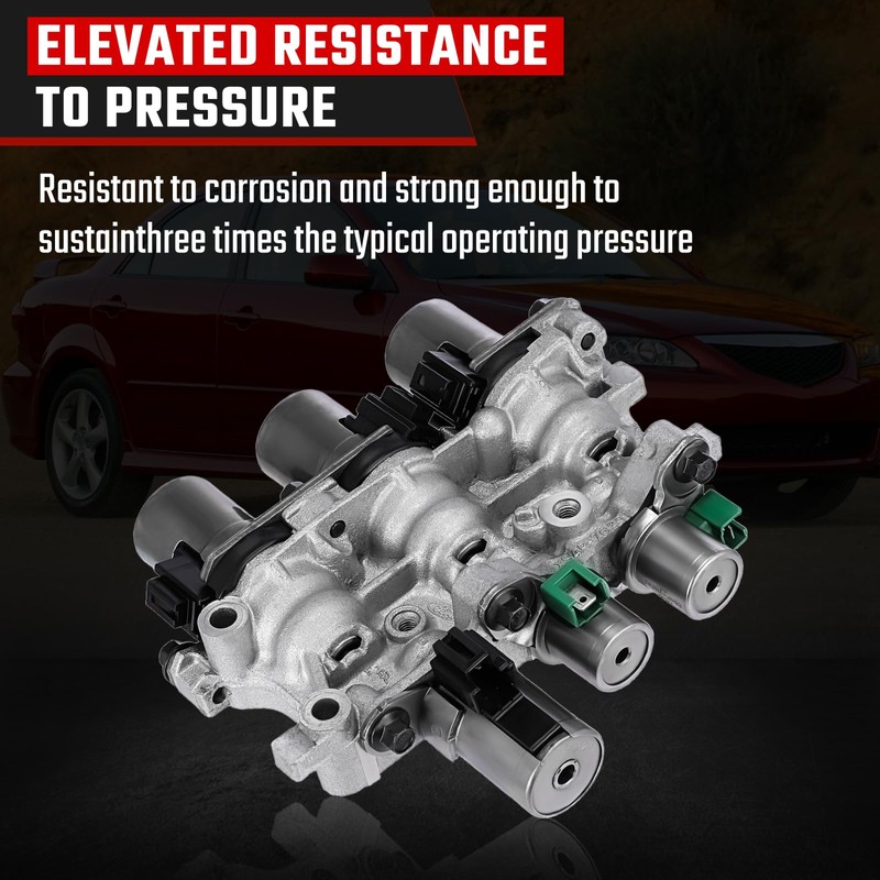 ISINSWIFT 4F27E Transmission Solenoid Set, EPC PWM Block Solenoid Pack
