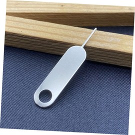 Angoily 100pcs Universal SIM Pin Eject Tool for Mobile Phones Sturdy Steel SIM Tray Extraction Tool Compatible Models Handy for Travel