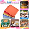 Mumufy Plastic Fast Food Trays Bulk Colorful Restaurant Serving Trays