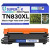 TN830XL Compatible Toner Cartridge Replacement Compatible for Brother TN-830XL TN830