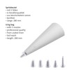 Westmark Spritzbeutel-Set/Dressiersack, Mit Adapter und 5 Tüllen, 7-tlg., Länge: 28