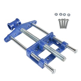 mitoharet Woodworking Bench Vise 9 Inch Front Threaded Vise Durable Woodworking Vise for Home Easy-to-operate Vise