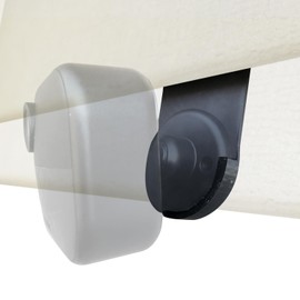 SplashNColor No Drill Camera Mount Bracket, Compatible with Blink V4 – Wireless Security Holder for Outside Wall – Accessories for Outdoor House, Mounts on Vinyl siding, Includes Hardware (Black)