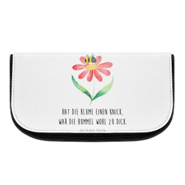 Parent-New Mr. & Mrs. Panda Cosmetic Bag Bumble Bee Flower, White