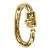 14K Gold Link Lock Locking Chain Link Extremely Tiny 4.75mm
