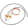 Aupoko Burner Pilot Kit, M8*1 Thermocouple and 900mm Ignition Pilot,