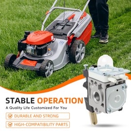 GoaMotors RB-K75 Carburetor Carb Compatible with Zama RB-K70 Fit for Echo 230 PE200 PE201 PPF210 PPF211 SRM210 SRM211 SHC210 SHC211 GT-200 GT200 GT201i HC-150 HC151 SRM-210 Trimmer Brushcutter