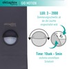 Oktaplex Outdoor Light with Motion Sensor Anthracite Gio Motion -