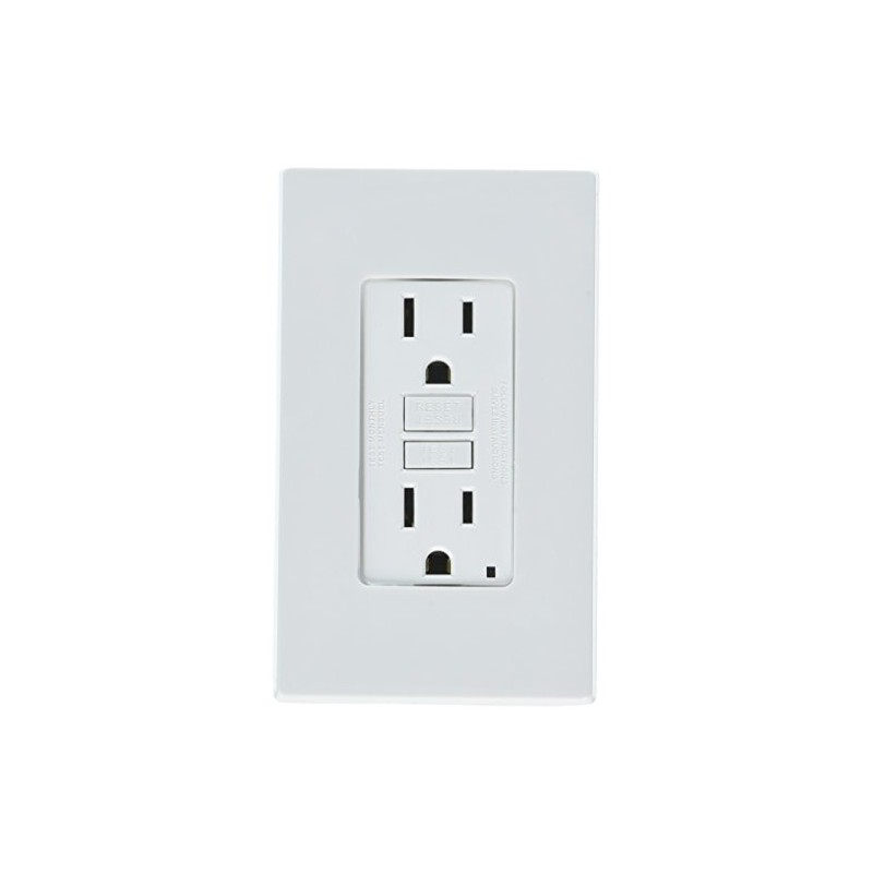 15a Wh Soft Gfci Outlet