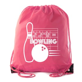 Mato & Hash Drawstring Bowling Bag | Bowling Cinch bags for Leagues and Parties!