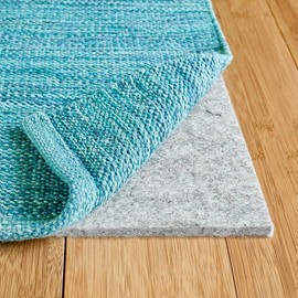 RUGPADUSA - Basics - 4'10" x 7'4" - 1/4" Thick - 100% Felt - Protective Cushioning Rug Pad - Safe for All Floors and Finishes Including Hardwoods