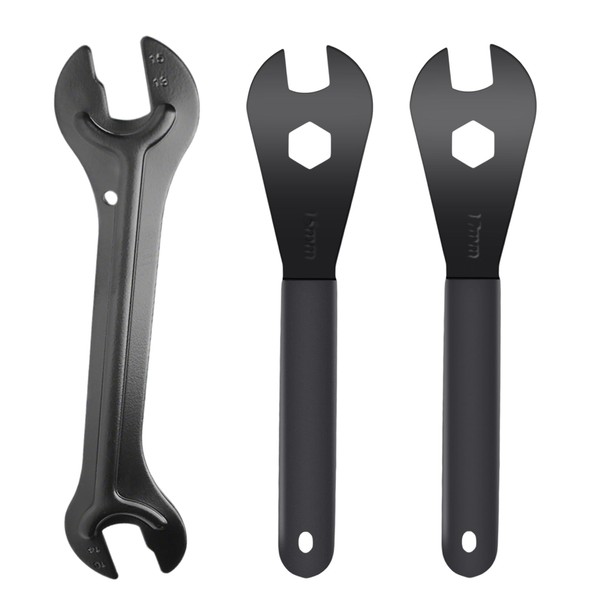 Greyoe Bicycle Cone Wrench Set (13/14/15/16/17 mm), Pedal Wrench, Combination