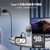 クリップライト LED ランニングライト Type-C 充電式 軽量懐中電灯 広角＋スポット デュアル光源モード モード記憶機能 残量表示