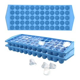 Arrow Mini Ice Cube Trays, 3pk - Durable, Break-Resistant Ice Trays for Freezer - BPA-Free Ice Cube Trays Smaller Cubes Great for Sports Bottles, Blenders, Cocktails and More - 60 Mini Cubes/Ice Tray