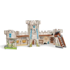 Papo Mini 33107 Mini Knights Castle Cardboard Environment, Multicolour
