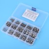 400pcs M2 M2.5 M3 M4 M5 Cross Pan Head Screws