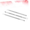 Ipetboom 3pcs Dead Skin Fork Dead Skin Cuticle Pusher Nail