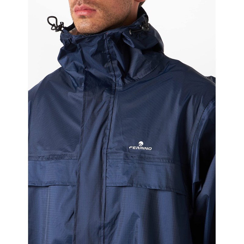 Ferrino MANTELLA TREKKER, Mantella Antipioggia Unisex - Adulto, Blu, L/XL