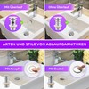 M. Rosenfeld Home Sink Drain Fitting without Overflow, Chrome Pop-Up