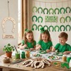 24pcs Unfinished Wooden Horseshoe for Crafts: 6X7 Inch Blank Graffiti