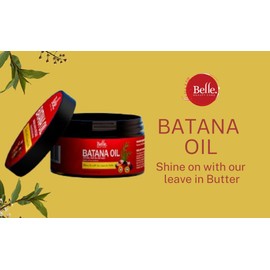 Batana Oil Butter For Hair Oil for Scalp, 100% Raw & Pure, Natural from Honduras 4.23oz, 120g, By Belle Beauty Care