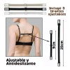 Veraly Clips Sujetador Correas Bra Strap Elástico Ajustable 12pzs