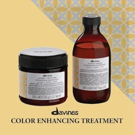 Duo Alchemic Golden Davines Shampoo Y Acondicionador