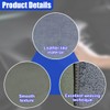 Craedli Grey Suede Microfiber Car Cleaning Cloths, 500GSM Non-Scratch Absorbent