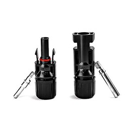 WATTSTUNDE MC Compatible Plug Set – Multi-Contact Set Socket + Plug for Connecting Solar Systems for Self-Assembly (MC Plug)