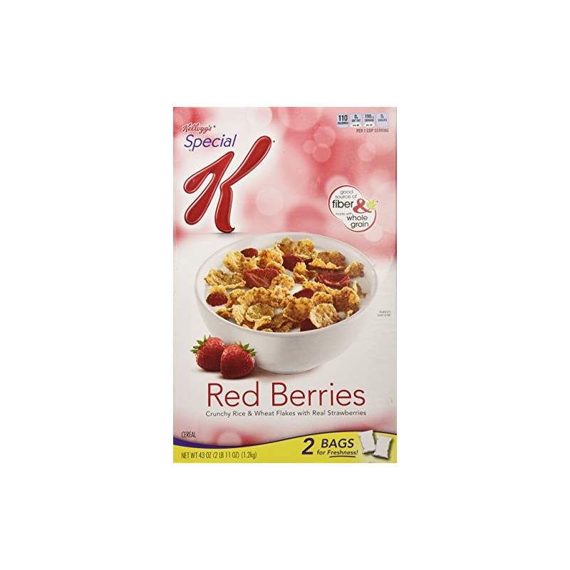 Kellogg's Special K Twin Pack Red Berries, 43 Ounce