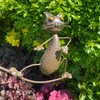 1.35m Cat & Mouse Rusty Tom Jerry Spinner - Brown