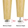 Heavy Duty Furniture Levelers Adjustable Furniture Legs Levelers, Leveling Feet