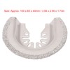 5Pcs Oscillating Saw Blades Universal Diamond Carbide for Tile Grout