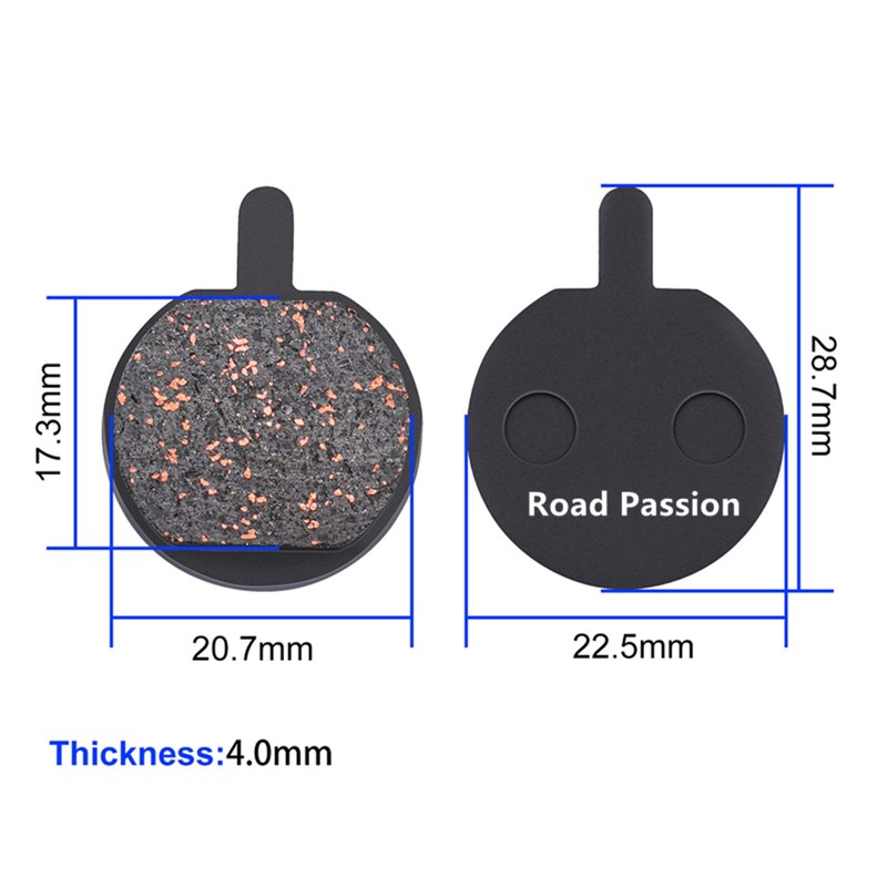 Road Passion Bicycle Disc Brake Pad for Jak-5 B777 MTB