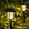 Solpex 8 Pack Solar Lights Outdoor, Warm White Solar Landscape