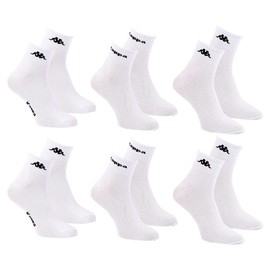 OZABI Quarter KAPPA Women's Socks Pack of 6, Pack of 6 Pairs 6609, 36-41
