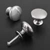 ShipeeKin 10x Satin Nickel Cabinet Knobs Door Knob for Kitchen