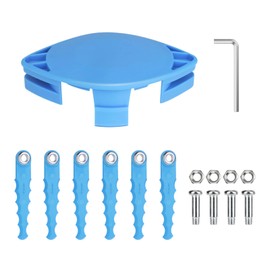 THTEN KST-120X KST2040-06 Trimmer Replacement Blades Head Compatible with Kobalt KST 120x-06 and 40v Cordless String Trimmer 16 Pack (Item 1520463,506892,808667)