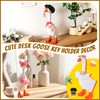 12 Set Desk Goose Outfits, Mini Desk Goose Clothes with
