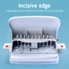 Sonew Binding Machine, 10 Hole Paper Binding Device, Handheld Portable