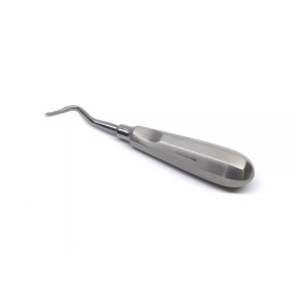 zikimed Tooth Dental Root Elevators Flohr Fig # 2 Stainless Steel 16 Cm Long Right Hand