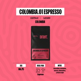 House Espresso Spezialkaffeebohnen | Specialty Coffee 86 SCA | Kolumbien | ideale Espressozubereitung | frische Röstung in Spanien, Packung mit 250 g