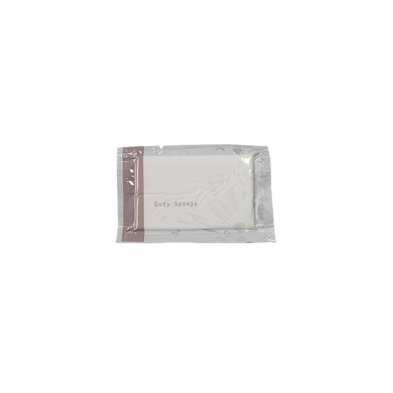 Hotel Amenity Body Sponge Disposable Made in Japan 0.2 inch