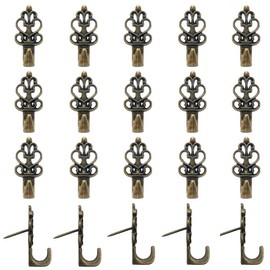 20pack Push Pin Hangers,Zinc Alloy Pin Photo Frame Hooks for Picture,Canvas,Office,Clock,Mirror,etc