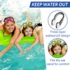 Nose Clip Swimming, Non-Slip Nose Clip for Swimming, Gentle Allergy-Proof
