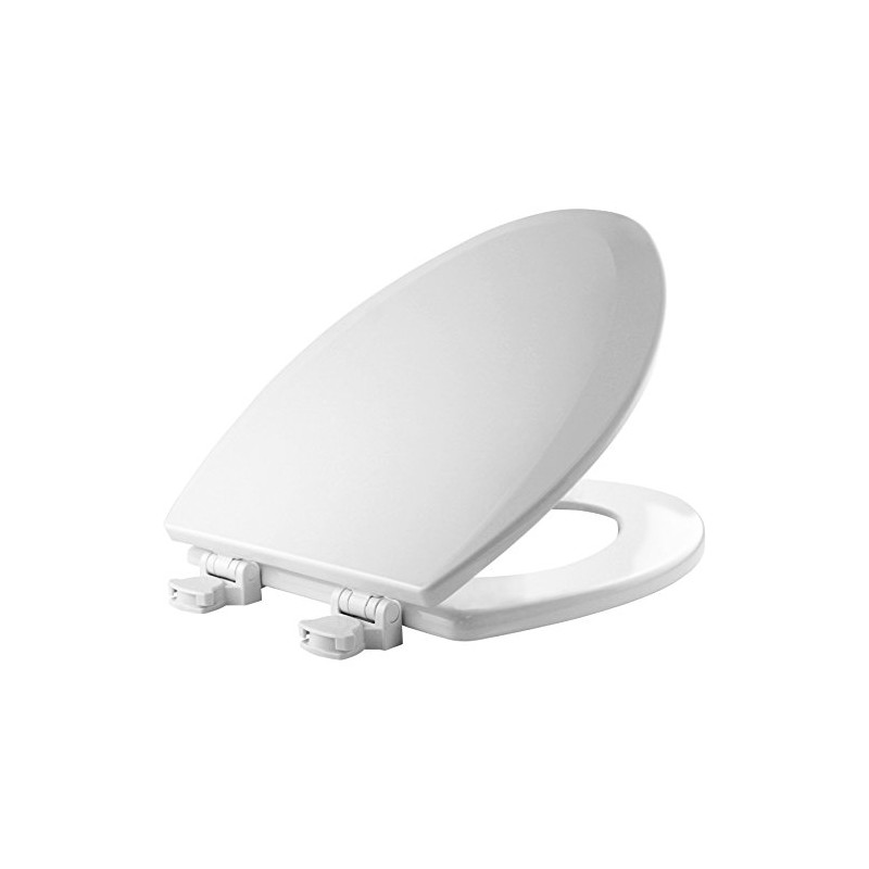 Mayfair 146EC 000 Molded Wood Toilet Seat with Lift-Off Hinges,