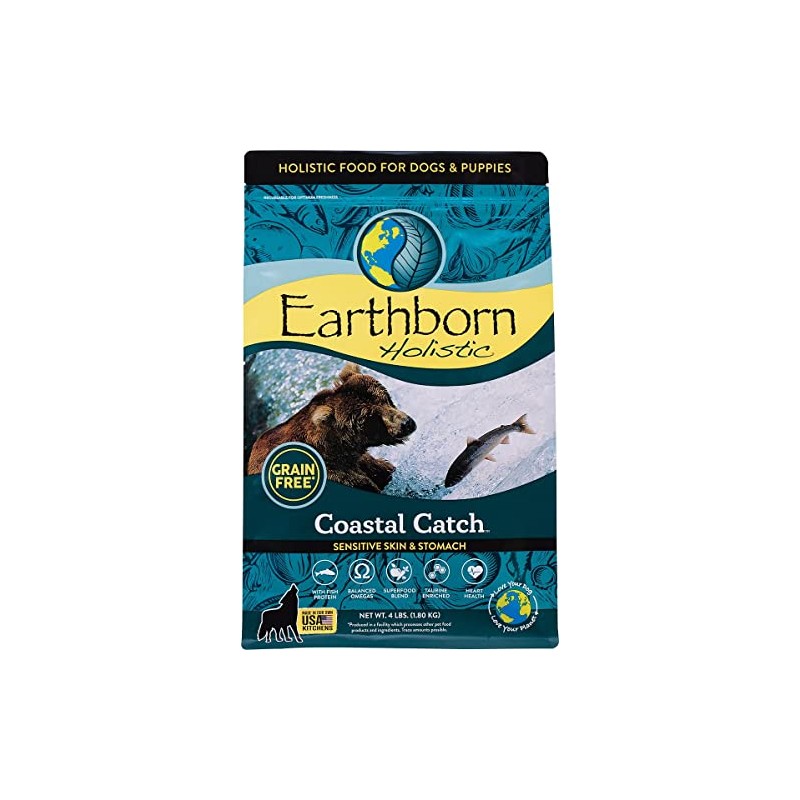 Earthborn Coastal Catch Dry Dog Food 4 Pound